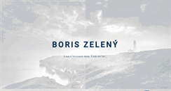 Desktop Screenshot of boriszeleny.com